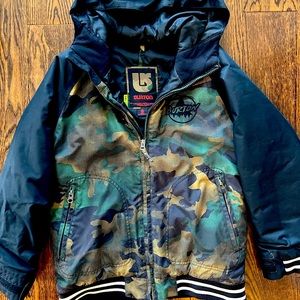 Boys Burton size 7/8 Snowboard jacket